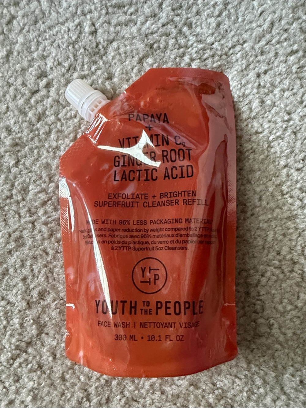 Papaya + Vitamin C Exfoliating Face Cleanser Refill
